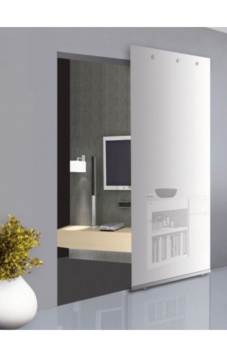 نظام باب منزلق مخفي من الزجاج غير المرئي من Easy Kit للمطورين | DoorHub الإمارات العربية المتحدة